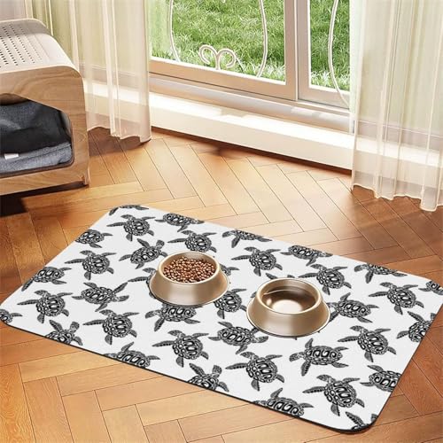 GSGCSBYMLG Platzdeckchen aus saugfähigem Leder mit Meeresschildkröten GSGCSBYMLG Platzdeckchen aus saugfähigem Leder mit Meeresschildkröten von GSGCSBYMLG