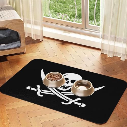 GSGCSBYMLG Platzdeckchen mit Piratenflagge, saugfähig, Leder GSGCSBYMLG Platzdeckchen mit Piratenflagge, saugfähig, Leder von GSGCSBYMLG