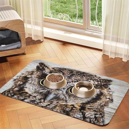 GSGCSBYMLG Saugfähige Leder-Tischdecke mit Eulenvögeln GSGCSBYMLG Saugfähige Leder-Tischdecke mit Eulenvögeln von GSGCSBYMLG