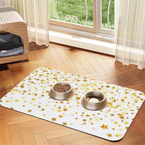 GSGCSBYMLG Sparsed Dreamy Stars and Spots bedruckte Haustier-Tischdecke aus saugfähigem Leder GSGCSBYMLG Sparsed Dreamy Stars and Spots bedruckte Haustier-Tischdecke aus saugfähigem Leder von GSGCSBYMLG