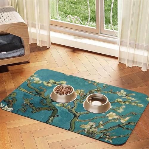 GSGCSBYMLG Tischdecke, Motiv: Mandelblüten, bedruckt, saugfähig, Leder GSGCSBYMLG Tischdecke, Motiv: Mandelblüten, bedruckt, saugfähig, Leder von GSGCSBYMLG