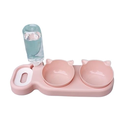 Hoher Katzenschüssel Haustier-Katzennapf, automatischer Futternapf, 3-in-1-Napf for Hunde und Katzen, mit Wasserbrunnen, Doppelnapf for Trinken, erhöhter Stand, Schüsseln for Katzen für Futter und Was Hoher Katzenschüssel Haustier-Katzennapf, automatischer Futternapf, 3-in-1-Napf for Hunde und Katzen, mit Wasserbrunnen, Doppelnapf for Trinken, erhöhter Stand, Schüsseln for Katzen für Futter und Was von GSJNHY