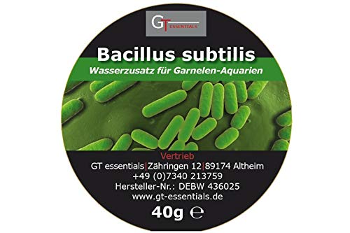 GT essentials - Bacillus subtilis - Garnelenfutter/Additiv für Aquariumwasser von GT essentials