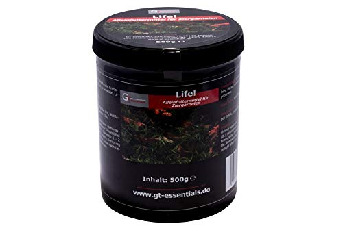 GT essentials - Life! (500g) - Züchterdose - Garnelenfutter von GT essentials