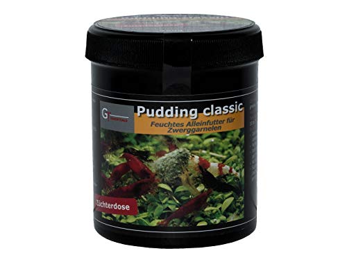 GT essentials Pudding Classic, 380 g - Garnelen Feuchtfutter Züchterdose von GT essentials