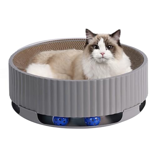 GTFYUDGH 40x14cm Rund Katzenkratzbretter, Katzenkratzbretter Schüssel Nest, Kratzpappe Für Katzen 2 In 1, Katzen Kratzbrett, Kratzpappe, Corrugated Lounge Kratzpappe Für Katzen Bett, Katze Kratzbrett GTFYUDGH 40x14cm Rund Katzenkratzbretter, Katzenkratzbretter Schüssel Nest, Kratzpappe Für Katzen 2 In 1, Katzen Kratzbrett, Kratzpappe, Corrugated Lounge Kratzpappe Für Katzen Bett, Katze Kratzbrett von GTFYUDGH