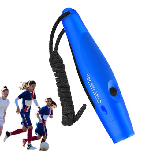 GTFYUDGH Elektronische Hundepfeife - DREI Stufen Ton Und Lautstärke | Portable Handgehaltene Schiedsrichter Pfeife Mit Kordel Für Sporttraining Hundetraining Outdoor Wandern Camping von GTFYUDGH