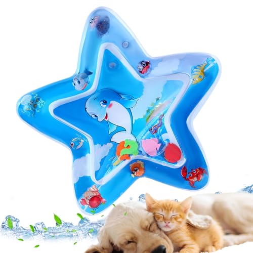 GTFYUDGH Haustier Wasserkissen - Faltbare Katzen Wassermatte,Aufblasbare Kriechunterlage Als Strapazierfähiges Haustierzubehör Für Outdoor Reisen, Schlafen Im Haus, Familien Und Alle Altersklassen Bei GTFYUDGH Haustier Wasserkissen - Faltbare Katzen Wassermatte,Aufblasbare Kriechunterlage Als Strapazierfähiges Haustierzubehör Für Outdoor Reisen, Schlafen Im Haus, Familien Und Alle Altersklassen Bei von GTFYUDGH