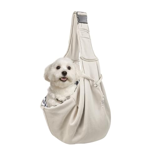 GTFYUDGH Hundetrage Sling - Atmungsaktive Schultertrage Für Hunde | Leichtgewichtige Schultertasche Mit Verstellbarem Gurt Für Kleine Hunde Und Katzen Bei Reisen GTFYUDGH Hundetrage Sling - Atmungsaktive Schultertrage Für Hunde | Leichtgewichtige Schultertasche Mit Verstellbarem Gurt Für Kleine Hunde Und Katzen Bei Reisen von GTFYUDGH