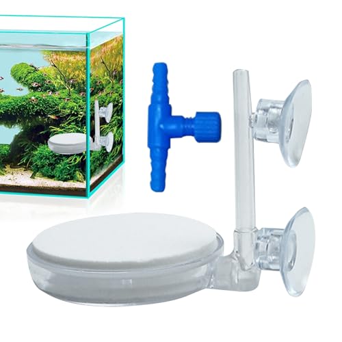 GTFYUDGH Luftsteine ​​für Aquarien, Aquarienblasenstein,Fischtankluftpumpen Steinsauerstoffversorgung - Fine Bubbler Release -Werkzeug Ruhiges Accessoire für Home Aquarium Pond Live Transport von GTFYUDGH