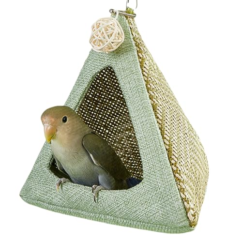GTFYUDGH Vogel Hängematte | Hängbares Papageienhaus | Atmungsaktives Vogelhaus, Kühlende Schlaf Hängematte Für Ara Und Nymphensittich, Käfig Deko GTFYUDGH Vogel Hängematte | Hängbares Papageienhaus | Atmungsaktives Vogelhaus, Kühlende Schlaf Hängematte Für Ara Und Nymphensittich, Käfig Deko von GTFYUDGH