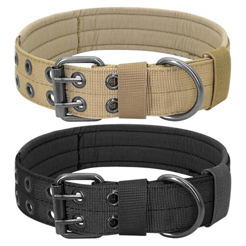 GTYHH 2 Stück Hundehalsbänder, Nylonhalsbänder, Verstellbare Halsbänder, Hundetrainingshalsbänder, Heimtierbedarf GTYHH 2 Stück Hundehalsbänder, Nylonhalsbänder, Verstellbare Halsbänder, Hundetrainingshalsbänder, Heimtierbedarf von GTYHH
