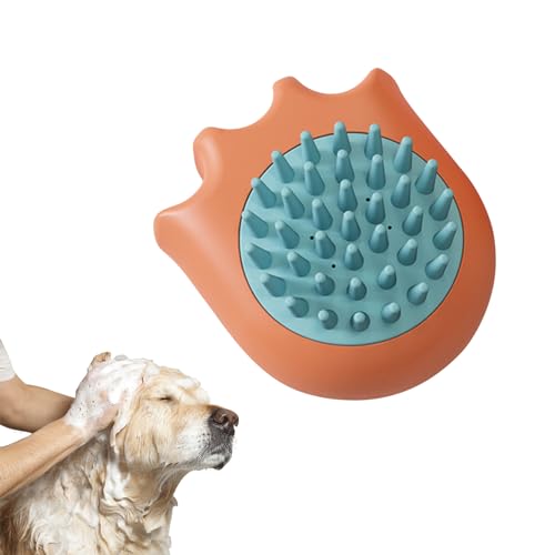 GUAHKUN Katzenminze Ball ABS Haustier Badebürste 9x8x5.3cm Katzenminze Spielzeug Mit Integrierten Katzenminze Sticks Für Katzenpflege Und Unterhaltung (B) von GUAHKUN