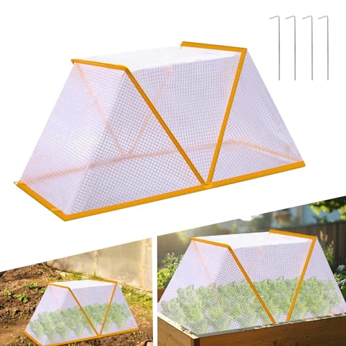 GUAHKUN Rabbit Run Weatherproof Cover UV-Resistant Foldable Enclosure with Ground Pegs for Rabbits Guinea Pigs Tortoises Outdoor Use (B) von GUAHKUN