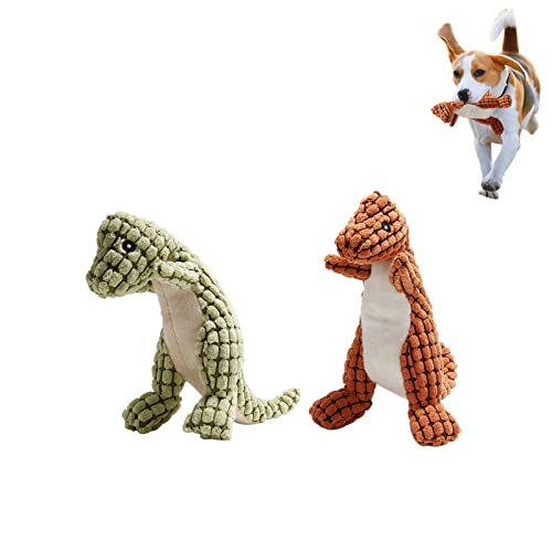 GUAHKUN Robustdino - Indestructible Robust Dino, Unzerstörbarer robuster Dino,Hundespielzeug für Aggressive Kauer, quietschendes Plüsch-Hundespielzeug, gefülltes Hundespielzeug Plüsch-Hundespielzeug GUAHKUN Robustdino - Indestructible Robust Dino, Unzerstörbarer robuster Dino,Hundespielzeug für Aggressive Kauer, quietschendes Plüsch-Hundespielzeug, gefülltes Hundespielzeug Plüsch-Hundespielzeug von GUAHKUN