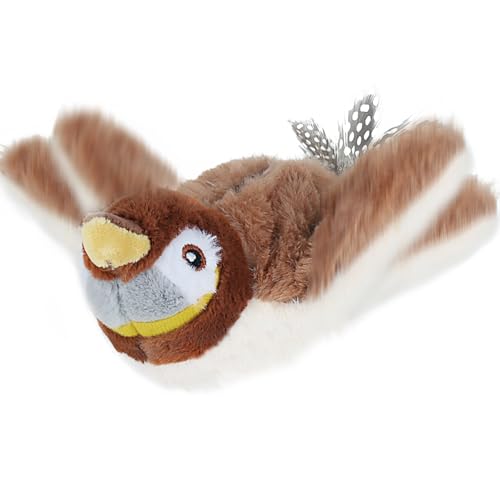 GUBOOM Interaktives Katzenspielzeug Selbstbeschäftigung, Fliegender Vogel, Interactive Cat Toy, Katzenspielzeug Vogel, Flapping Bird Cat Toy mit USB-Aufladung von GUBOOM