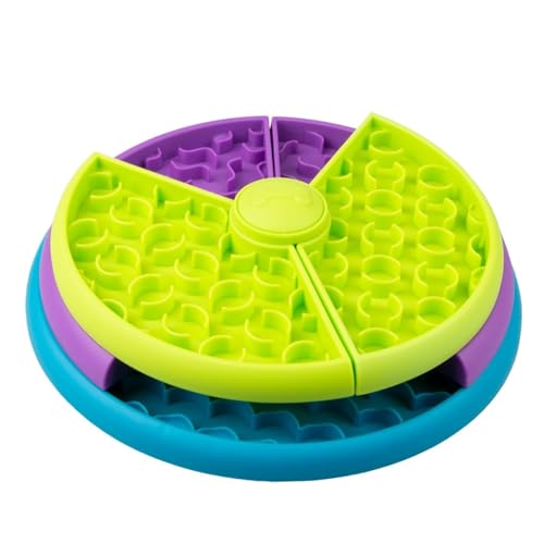 Slow Feeder Hundenapf 3 Stufen, Reduziert Langeweile und Angst Hundefutter Puzzle Feeder, Rutschfester Interaktiver Hundefutterspender Slow Feeder Hundenapf 3 Stufen, Reduziert Langeweile und Angst Hundefutter Puzzle Feeder, Rutschfester Interaktiver Hundefutterspender von GUIJIALY
