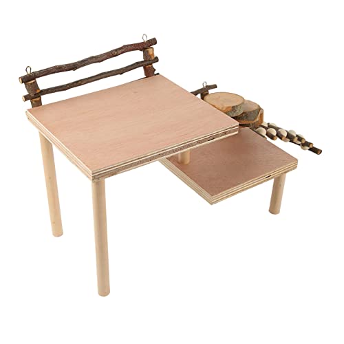 GULEEK Home Haustier-Hamster-Kletterplattform, dekoratives Gehäuse, Material ist harmlos für Haustiere, veränderbare Formen, einfach zu montieren und zu demontieren GULEEK Home Haustier-Hamster-Kletterplattform, dekoratives Gehäuse, Material ist harmlos für Haustiere, veränderbare Formen, einfach zu montieren und zu demontieren von GULEEK