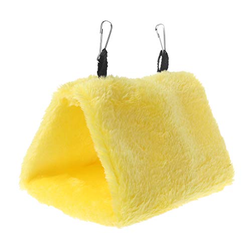 GUMEI Pet Papagei Hängematte Vogel hängendes Bett Haus Plüsch Winter warm Käfig Nest Zelt von GUMEI