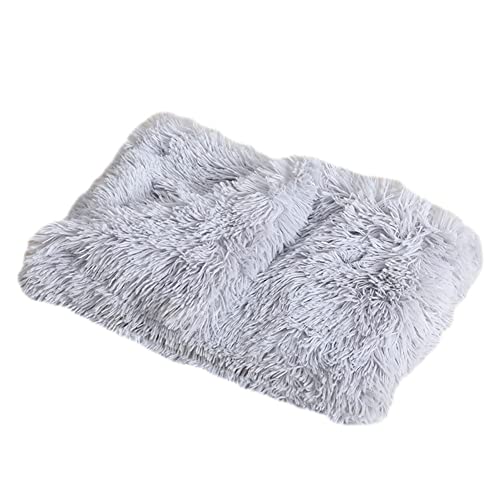 GUOCU Hundedecken Flauschig Plüsch Katzendecke Super Softe Weiche Warme Einfarbig Doppeilseitige Haustierdecke Weiche Fleecedecke Waschbare, Bett Decken für Hunde Und Katze,Grau,127x100cm GUOCU Hundedecken Flauschig Plüsch Katzendecke Super Softe Weiche Warme Einfarbig Doppeilseitige Haustierdecke Weiche Fleecedecke Waschbare, Bett Decken für Hunde Und Katze,Grau,127x100cm von GUOCU