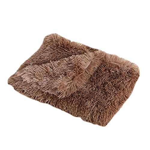 GUOCU Hundedecken Flauschig Plüsch Katzendecke Super Softe Weiche Warme Einfarbig Doppeilseitige Haustierdecke Weiche Fleecedecke Waschbare, Bett Decken für Hunde Und Katze,Kaffee,56×36cm GUOCU Hundedecken Flauschig Plüsch Katzendecke Super Softe Weiche Warme Einfarbig Doppeilseitige Haustierdecke Weiche Fleecedecke Waschbare, Bett Decken für Hunde Und Katze,Kaffee,56×36cm von GUOCU