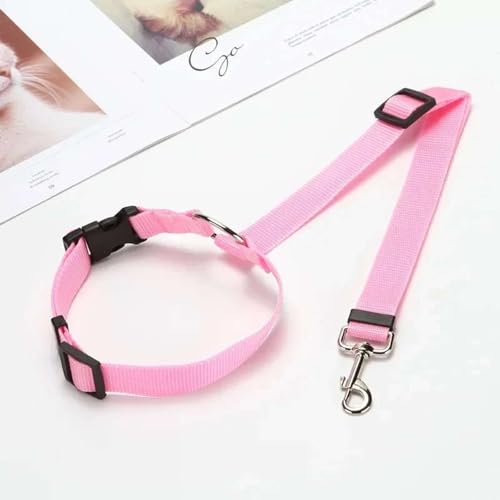 GUPEB Einfarbiger 2-in-1-Sicherheitsgurt für Haustiere, Nylon, Leine, Rücksitz-Sicherheitsgurt, verstellbares Hundegeschirr GUPEB Einfarbiger 2-in-1-Sicherheitsgurt für Haustiere, Nylon, Leine, Rücksitz-Sicherheitsgurt, verstellbares Hundegeschirr von GUPEB