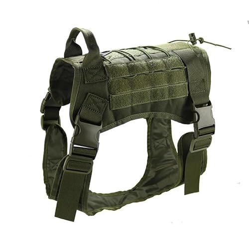 Militärtaktischer Arbeitshund Training Jagd Campinggurt Weste Vest Soft Comfort Nylon Hundekabelbaum Für Labrador French Bulldogge,A,L Militärtaktischer Arbeitshund Training Jagd Campinggurt Weste Vest Soft Comfort Nylon Hundekabelbaum Für Labrador French Bulldogge,A,L von GUQOFAIE