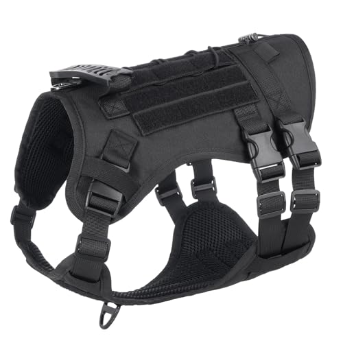 Military Tactical Haustierkabelbaum Im Freien Wasserdichtes Hund Camping Training Jagdgurtweste Für Deutsche Schäferhund French Bulldog Labrador,Schwarz,M Military Tactical Haustierkabelbaum Im Freien Wasserdichtes Hund Camping Training Jagdgurtweste Für Deutsche Schäferhund French Bulldog Labrador,Schwarz,M von GUQOFAIE