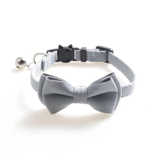 Nylonkittenkragen Mit Bowknot Bell Verstellbarer Sicherheitsschnalle Für Yorkshire Terrier Pug Shiba Inu Chihuahua,B,28 cm Nylonkittenkragen Mit Bowknot Bell Verstellbarer Sicherheitsschnalle Für Yorkshire Terrier Pug Shiba Inu Chihuahua,B,28 cm von GUQOFAIE