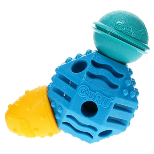 GURU Pet: Leckerli-Station – groß – Hundespielzeug, Leckerli-Dosier-Puzzle, interaktive Herausforderung Kauen, langlebige mehrstrukturierte Module verbinden oder trennen GURU Pet: Leckerli-Station – groß – Hundespielzeug, Leckerli-Dosier-Puzzle, interaktive Herausforderung Kauen, langlebige mehrstrukturierte Module verbinden oder trennen von GURU Pet