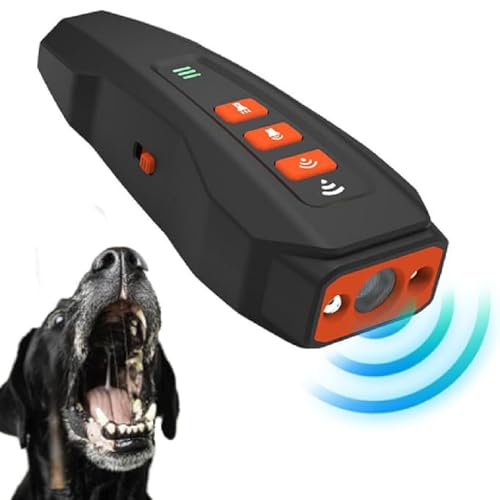 BarkGuard - Bark Guard Anti Barking Device for Dogs, Ultraschall Anti Bell Gerät Hunde, Anti-Bell-Gerät zum Stoppen des Bellen für Hunde, Hundebellen Abschreckungsgerät mit LED Taschenlampe BarkGuard - Bark Guard Anti Barking Device for Dogs, Ultraschall Anti Bell Gerät Hunde, Anti-Bell-Gerät zum Stoppen des Bellen für Hunde, Hundebellen Abschreckungsgerät mit LED Taschenlampe von GUSHE