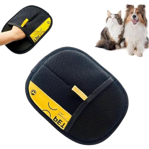 Celerypets Double Sided Grooming Glove, Celerypets Pflegehandschuh für Haustiere, Haustier Grooming Handschuhe, Vielseitige Pflegehandschuhe, Haustier Bürsten Handschuh für Hund & Katze Celerypets Double Sided Grooming Glove, Celerypets Pflegehandschuh für Haustiere, Haustier Grooming Handschuhe, Vielseitige Pflegehandschuhe, Haustier Bürsten Handschuh für Hund & Katze von GUSHE