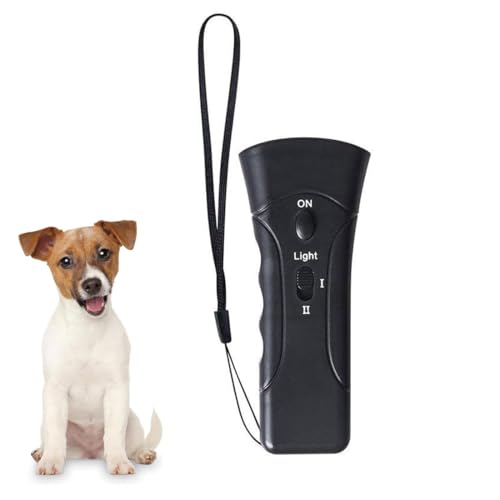 Compact Portable Ultrasonic Dog Deterrent, Ultraschall Anti Bellen Gerät für Hunde, Hunde-Bell-Kontrollgeräte, 2 Modi Handheld Hund Repeller, wiederaufladbar Bellstopper für kleine große Hunde Compact Portable Ultrasonic Dog Deterrent, Ultraschall Anti Bellen Gerät für Hunde, Hunde-Bell-Kontrollgeräte, 2 Modi Handheld Hund Repeller, wiederaufladbar Bellstopper für kleine große Hunde von GUSHE