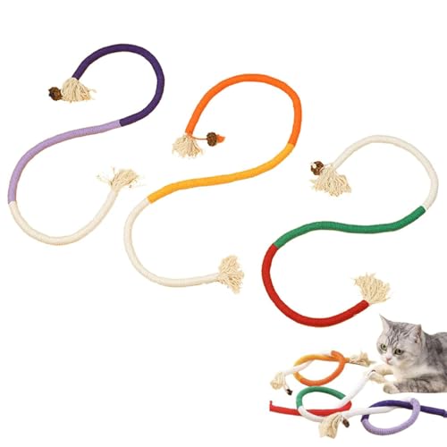 GUSHE 3 Stück Celery Pets Cat Chew Rope, Kauspielzeug Katze Beißseil, interaktives Beißseil Katzen Kauspielzeug, Katzenspielzeug Selbstbeschäftigung, Katzenminze-Spielzeug für Indoor-Katzen GUSHE 3 Stück Celery Pets Cat Chew Rope, Kauspielzeug Katze Beißseil, interaktives Beißseil Katzen Kauspielzeug, Katzenspielzeug Selbstbeschäftigung, Katzenminze-Spielzeug für Indoor-Katzen von GUSHE
