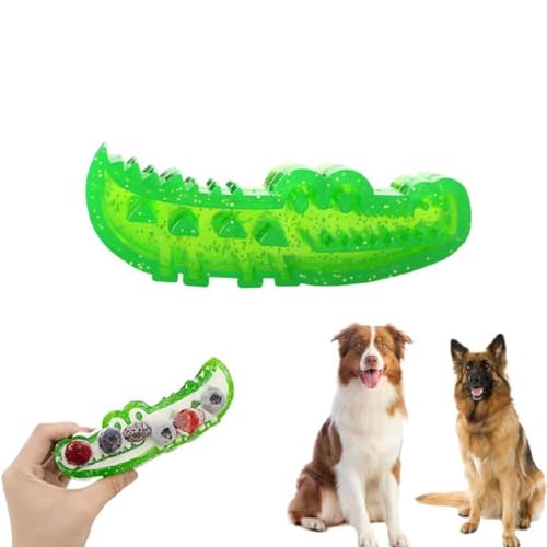 GUSHE Slow Feed Chew and Fetch Crocodile, Langsames Füttern Kauen und Apportieren, Slow Feeder Hund Intelligenzspielzeug, Interaktives Hundespielzeug, Leckerli-Spender für Kleine/Mittlere/Große Hunde GUSHE Slow Feed Chew and Fetch Crocodile, Langsames Füttern Kauen und Apportieren, Slow Feeder Hund Intelligenzspielzeug, Interaktives Hundespielzeug, Leckerli-Spender für Kleine/Mittlere/Große Hunde von GUSHE