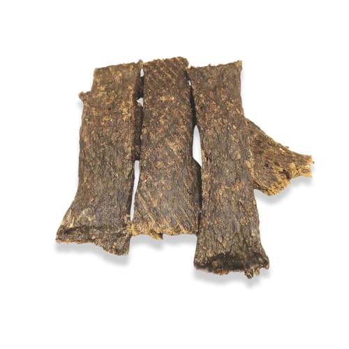 GUSTO PETS Fleischstreifen aus Wildleder, 100g von GUSTO PETS
