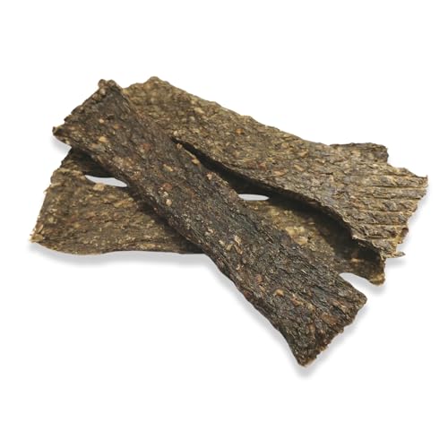 GUSTO PETS Natürliche Getrocknete Fleisch Streifen aus Pferdeschwanz 100g - 100% Pferdefleisch, Getreidesnack, Hundekauspeisen, Feingetrocknet, Leckereien von GUSTO PETS