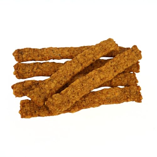 GUSTO PETS Hühnerfleisch Streifen für Hunde 100g - Natürliche Leckereien, Leckereien, Getrocknete Snacks, Feingetrocknet, Ohne Getreide, Ohne künstliche Zusatzstoffe, Nachfüllfutter von GUSTO PETS