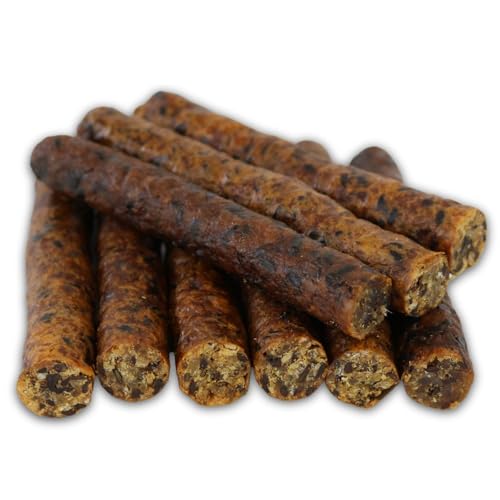 GUSTO PETS Hundekabanos mit Huhn, Reis und Leinsamen 200g - Natürliche Leckereien, Feingetrocknet, Ohne künstliche Zusätze, Ergänzungsfutter, Gesunde Snack für Hund von GUSTO PETS