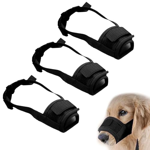 GUTERTOP 3 Stück Maulkorb für Kleine Hunde, Giftköderschutz Hund, Maulkorb Chihuahua Anti-Kauen Bellen für Chihuahua Shih Tzu Kleine Hunde GUTERTOP 3 Stück Maulkorb für Kleine Hunde, Giftköderschutz Hund, Maulkorb Chihuahua Anti-Kauen Bellen für Chihuahua Shih Tzu Kleine Hunde von GUTERTOP