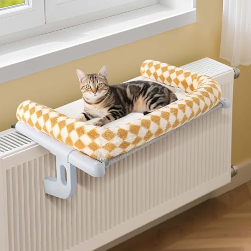 GUUSII HOME Heizungsliege Katzen Katzenliege Balkon Katzenbett für Bettkante Heizung Hängen Liegeplatz Einhängen Bett Hängematte Heizkörper Katze Heizungsliegekatzen 55 * 38cm Halten 18kg(Braun,S) GUUSII HOME Heizungsliege Katzen Katzenliege Balkon Katzenbett für Bettkante Heizung Hängen Liegeplatz Einhängen Bett Hängematte Heizkörper Katze Heizungsliegekatzen 55 * 38cm Halten 18kg(Braun,S) von GUUSII HOME