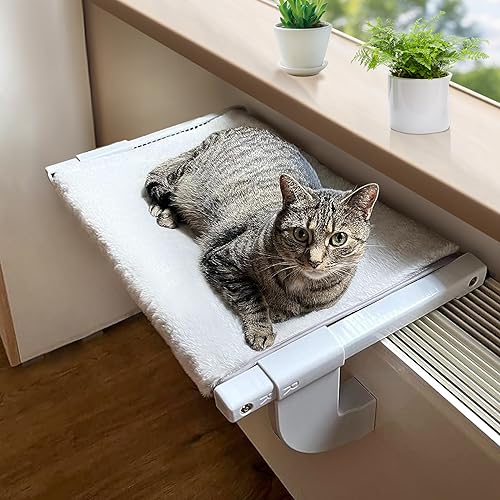 GUUSII HOME Katzenliege Balkon Fensterhängematte für Heizung Heizkörper Hängematte für Katzenfenster Katzen Fensterliege Fensterplätze Katzenbett Fensterbank Fensterliegeplatz (S) GUUSII HOME Katzenliege Balkon Fensterhängematte für Heizung Heizkörper Hängematte für Katzenfenster Katzen Fensterliege Fensterplätze Katzenbett Fensterbank Fensterliegeplatz (S) von GUUSII HOME