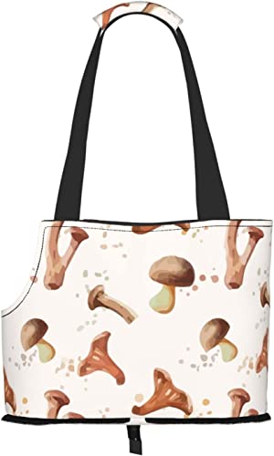 Frische Pilze Lustige weiche Seiten Reise-Haustier-Tragetasche Handtasche Tragbare kleine Haustier-Tragetasche Umhängetasche von GUVAA