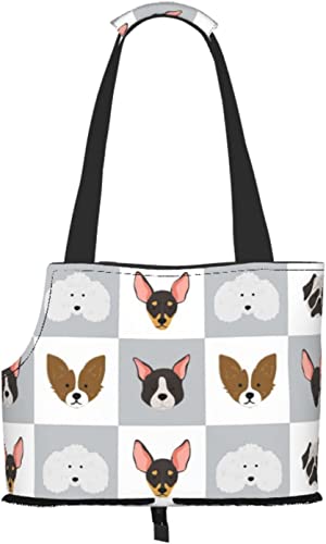 Niedlicher Hund Corgi, weiche Seiten, Reise-Haustier-Tragetasche, Tragetasche, tragbare kleine Haustier-Tragetasche, Umhängetasche von GUVAA