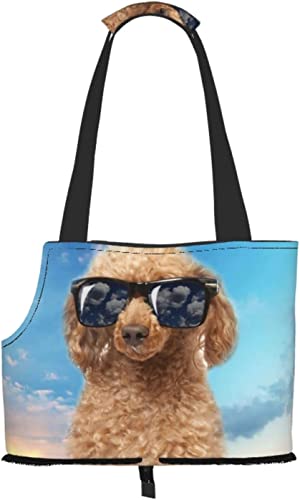 Sonnenbrille Toy Pudel Weiche Seiten Reise-Haustier-Tragetasche Tragetasche Tragbare kleine Haustier-Tragetasche Umhängetasche Sonnenbrille Toy Pudel Weiche Seiten Reise-Haustier-Tragetasche Tragetasche Tragbare kleine Haustier-Tragetasche Umhängetasche von GUVAA