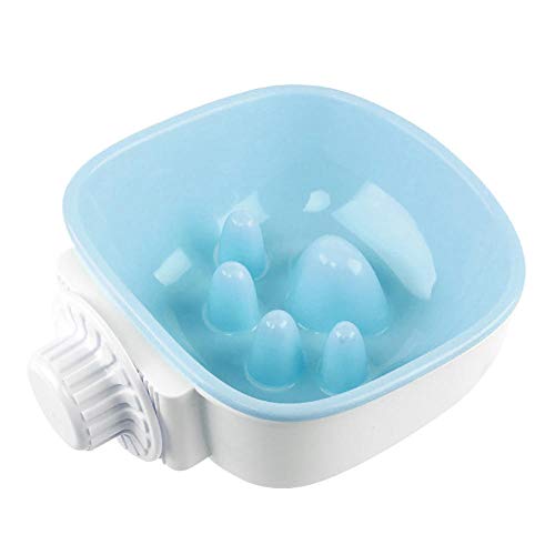 Pet Slow Feeding Bowl Cage Hanging Food Water Bowl Dog Cat Eating Drinking Dish Pet Slow Feeder Prevent Obesity Bowls-D von GVRPV