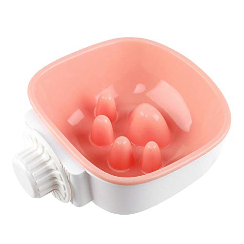 Pet Slow Feeding Bowl Cage Hanging Food Water Bowl Dog Cat Eating Drinking Dish Pet Slow Feeder Prevent Obesity Bowls-E von GVRPV