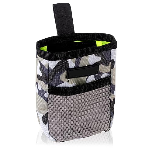 GWAWG Leckerlitasche für Hunde Futterbeutel Hundetraining Klein mit Gürtelclip Tarnfarbe für Welpen auf Reisen oder im Freien GWAWG Leckerlitasche für Hunde Futterbeutel Hundetraining Klein mit Gürtelclip Tarnfarbe für Welpen auf Reisen oder im Freien von GWAWG