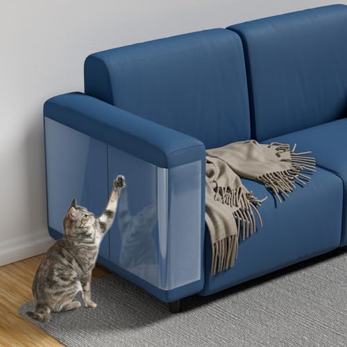 GWORLD 【Keine Pinien-Schmerzen】 Kratzschutz für Katzen, 16 Stück, einseitig selbstklebende Sofaschoner gegen Katzenkrallen, Möbelschutz gegen Kratzer GWORLD 【Keine Pinien-Schmerzen】 Kratzschutz für Katzen, 16 Stück, einseitig selbstklebende Sofaschoner gegen Katzenkrallen, Möbelschutz gegen Kratzer von GWORLD