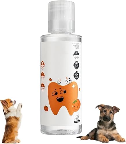 Paw Bright Zahnwasserzusatz für Katzen und Hunde, Paw Bright Hundewasser zur Zahnpflege, fördert gesundes Zahnfleisch und frischen Atem, beugt Plaque und Zahnstein vor Paw Bright Zahnwasserzusatz für Katzen und Hunde, Paw Bright Hundewasser zur Zahnpflege, fördert gesundes Zahnfleisch und frischen Atem, beugt Plaque und Zahnstein vor von GWQYHFEN